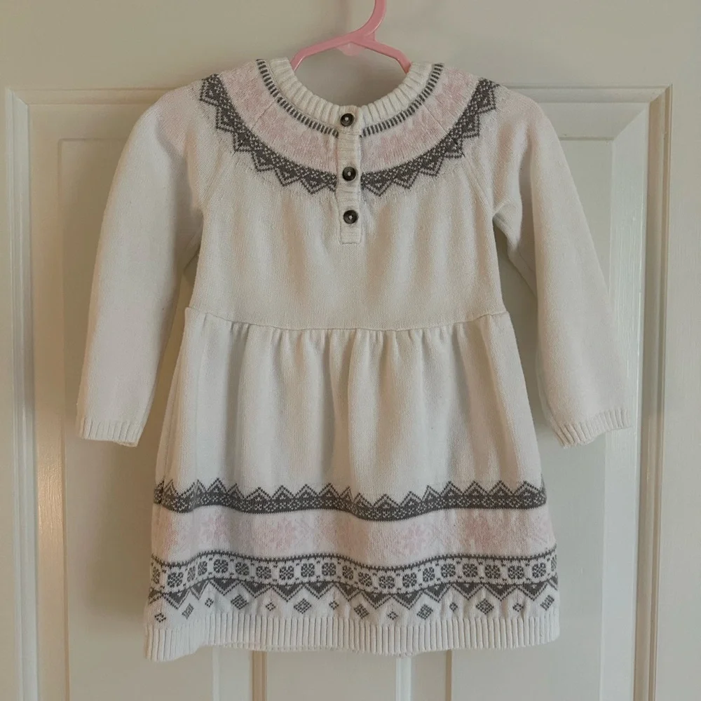 Carter's Sweater Dress, size 18 months